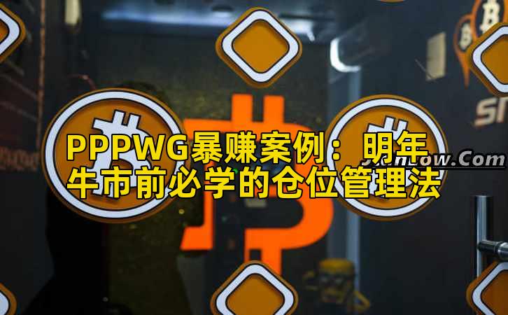 PPPWG暴赚案例：明年牛市前必学的仓位管理法