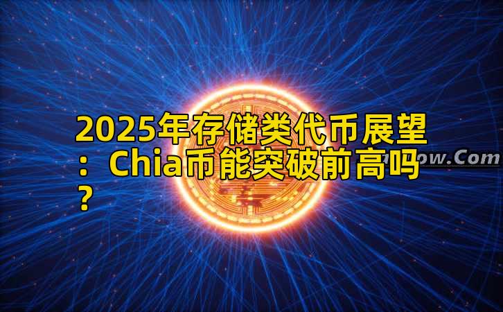 2025年存储类代币展望：Chia币能突破前高吗？