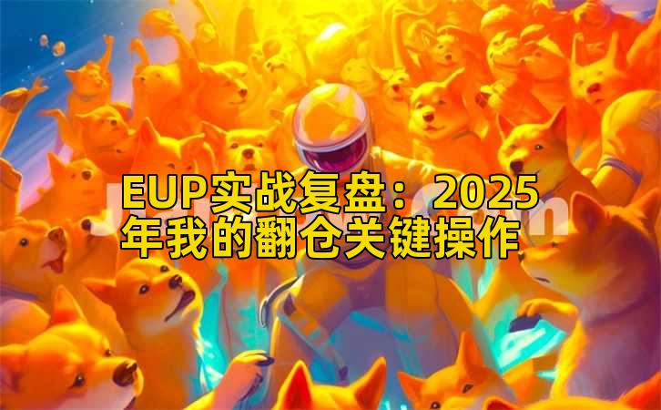 EUP实战复盘：2025年我的翻仓关键操作