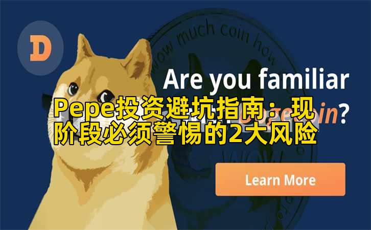 Pepe投资避坑指南：现阶段必须警惕的2大风险