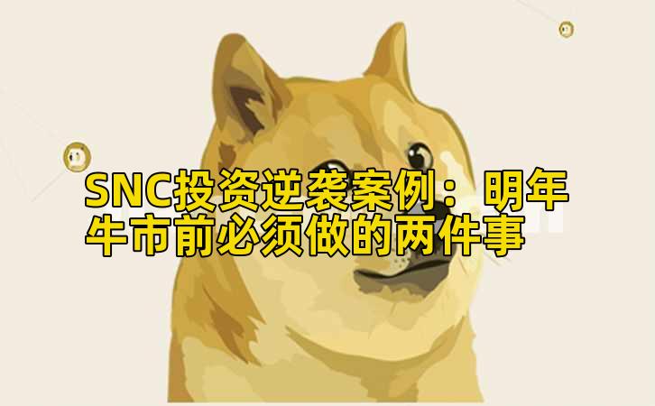 SNC投资逆袭案例：明年牛市前必须做的两件事