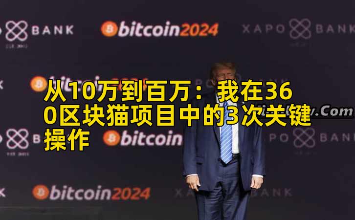 从10万到百万:我在360区块猫项目中的3次关键操作
