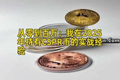 从零到百万：我在2025年持有CSPR币的实战经验