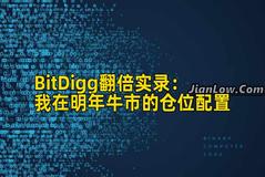 BitDigg翻倍实录：我在明年牛市的仓位配置