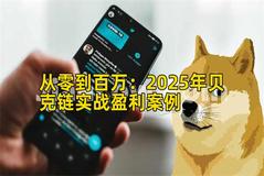 从零到百万：2025年贝克链实战盈利案例