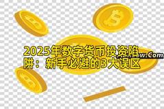 2025年数字货币投资陷阱：新手必避的3大误区