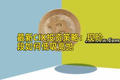 最新CIX投资策略：现阶段如何低吸高抛