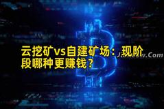 云挖矿vs自建矿场：现阶段哪种更赚钱？