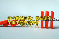 EDO投资实战：我在明年牛市中的关键操作