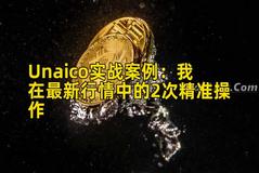 Unaico实战案例：我在最新行情中的2次精准操作