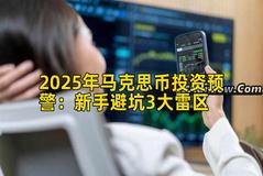 2025年马克思币投资预警：新手避坑3大雷区