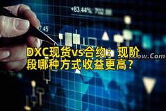 DXC现货vs合约：现阶段哪种方式收益更高？