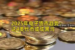 2025年电子货币趋势：这4类代币或成黑马