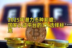 2025年潜力币种前瞻：国家认证平台的3大选择标准
