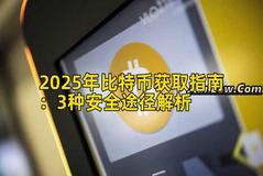 2025年比特币获取指南：3种安全途径解析