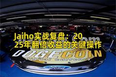 Jaiho实战复盘：2025年翻倍收益的关键操作