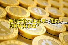 手动平仓vs止盈单：现阶段哪种更靠谱？
