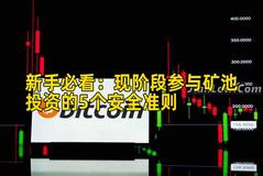 新手必看：现阶段参与矿池投资的5个安全准则
