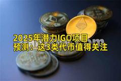 2025年潜力IGO项目预测：这3类代币值得关注
