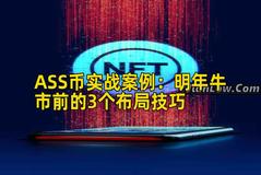 ASS币实战案例：明年牛市前的3个布局技巧