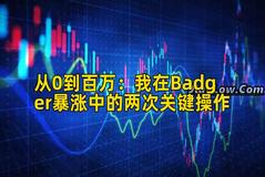 从0到百万：我在Badger暴涨中的两次关键操作
