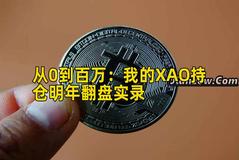 从0到百万：我的XAO持仓明年翻盘实录