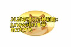 2025年潜力币种前瞻：Junowallet推荐的3大方向