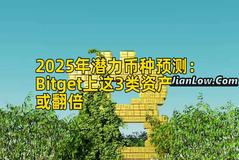 2025年潜力币种预测：Bitget上这3类资产或翻倍