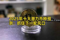2025年十大潜力币种预测：抓住下一轮风口
