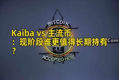 Kaiba vs 主流币：现阶段谁更值得长期持有？