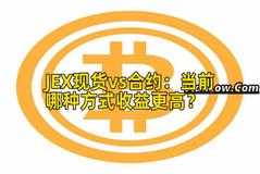 JEX现货vs合约：当前哪种方式收益更高？