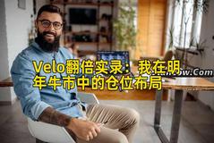 Velo翻倍实录：我在明年牛市中的仓位布局
