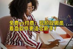 免费vs付费：现阶段哪类看盘软件更适合新手？