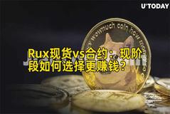 Rux现货vs合约:现阶段如何选择更赚钱? Rux现货vs合约:现阶段如何选择更赚钱?